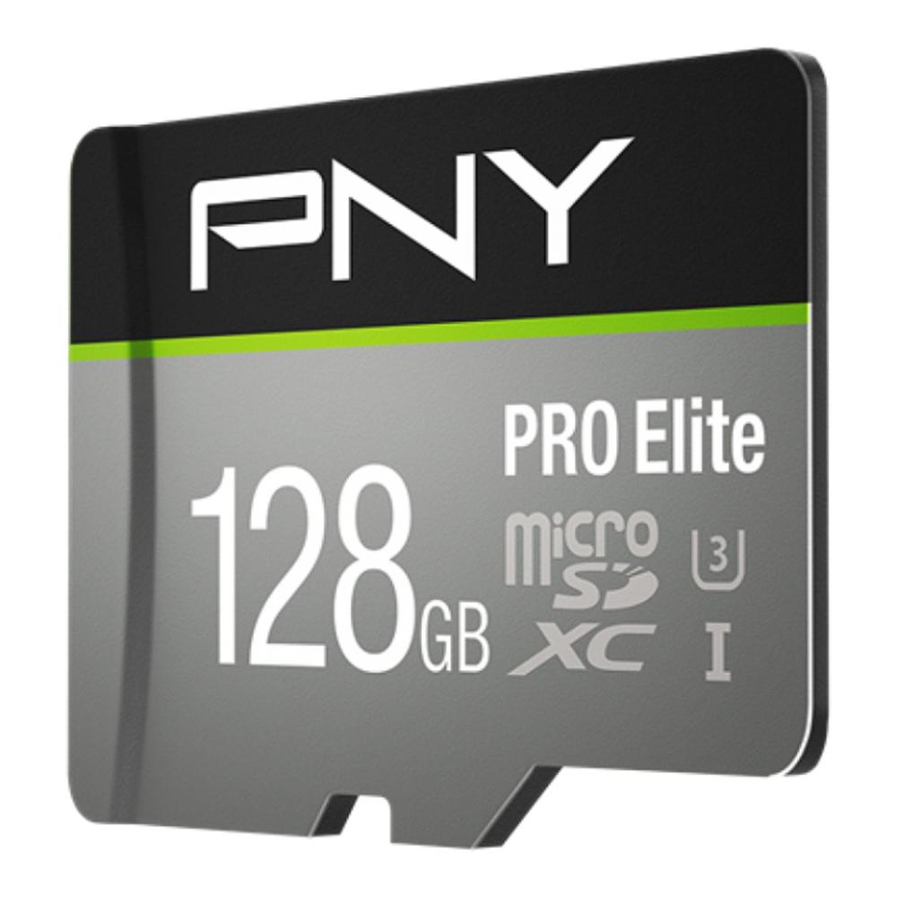 TARJETA MEMORIA MICRO SDXC PRO ELITE PNY 128GB CLASE 10 UHS-I U3