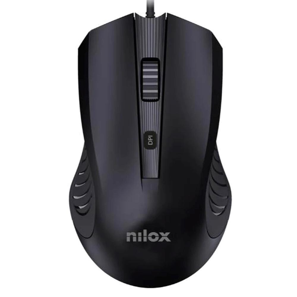 RATON NILOX MOUSB1013 NEGRO