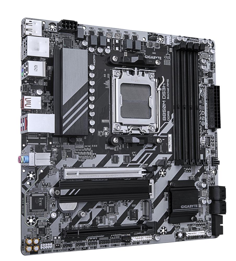 PLACA BASE GIGABYTE B850M DS3H MATX/ 4X DDR5