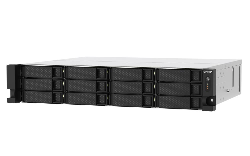 SERVIDOR NAS QNAP TS-1273AU-RP-8G 12 BAHIAS 2U RACK 8GB GIGABIT ETHERNET