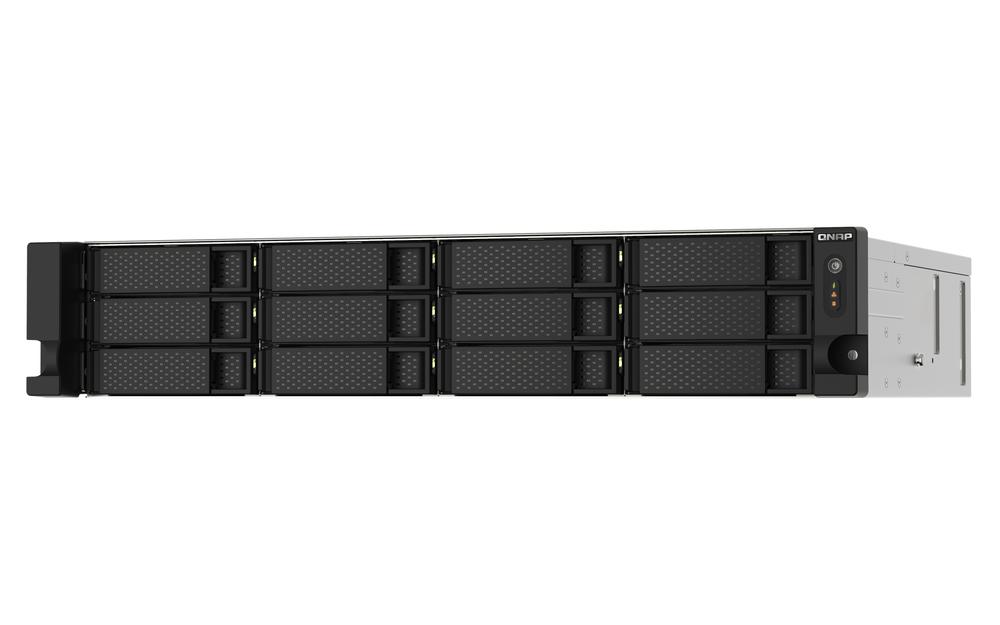 SERVIDOR NAS QNAP TS-1273AU-RP-8G 12 BAHIAS 2U RACK 8GB GIGABIT ETHERNET