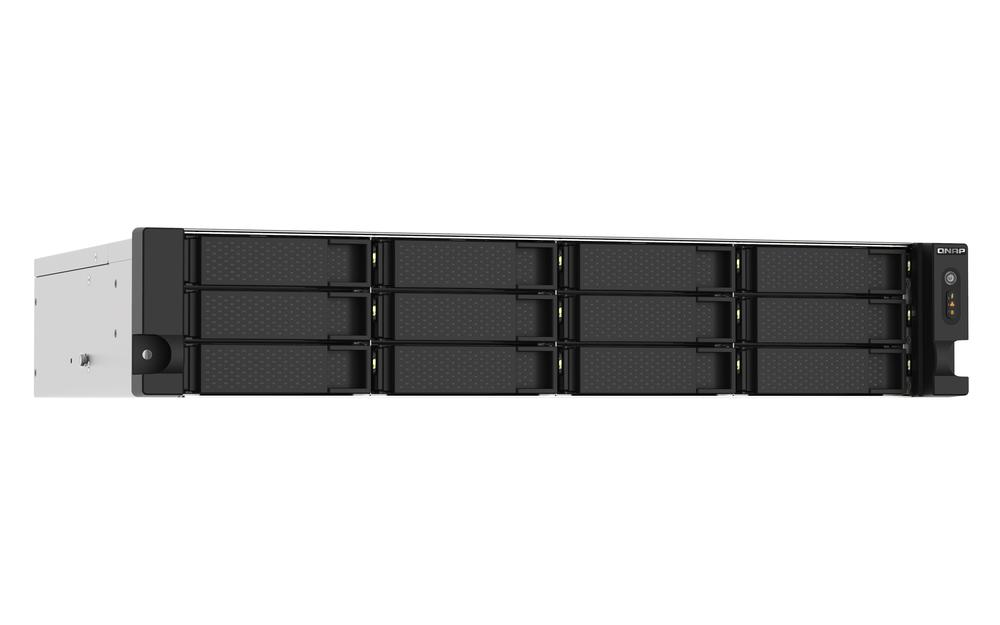 SERVIDOR NAS QNAP TS-1273AU-RP-8G 12 BAHIAS 2U RACK 8GB GIGABIT ETHERNET