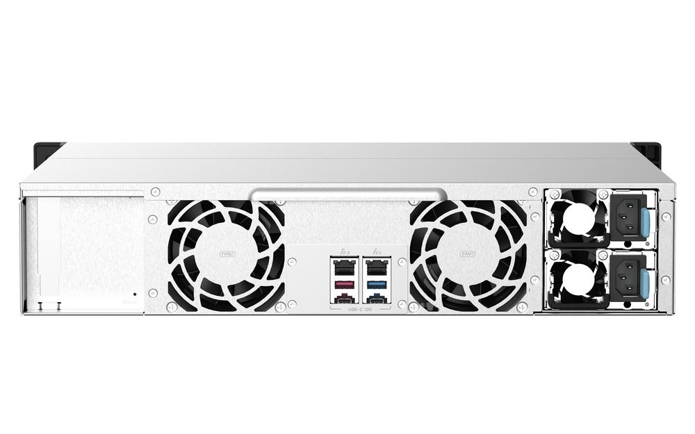 SERVIDOR NAS QNAP TS-1273AU-RP-8G 12 BAHIAS 2U RACK 8GB GIGABIT ETHERNET