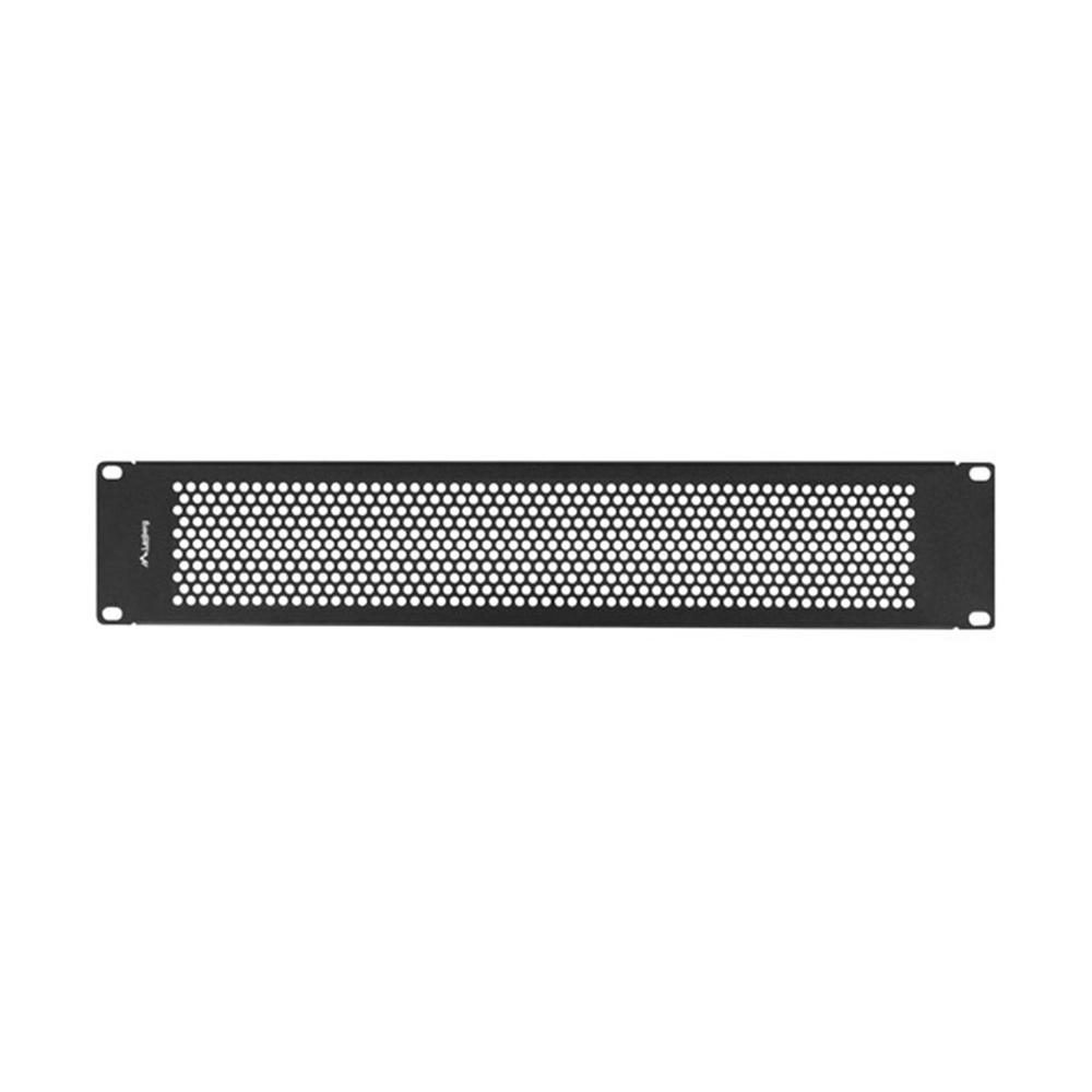 PANEL CIEGO LANBERG 2U 19" PERFORADO NEGRO