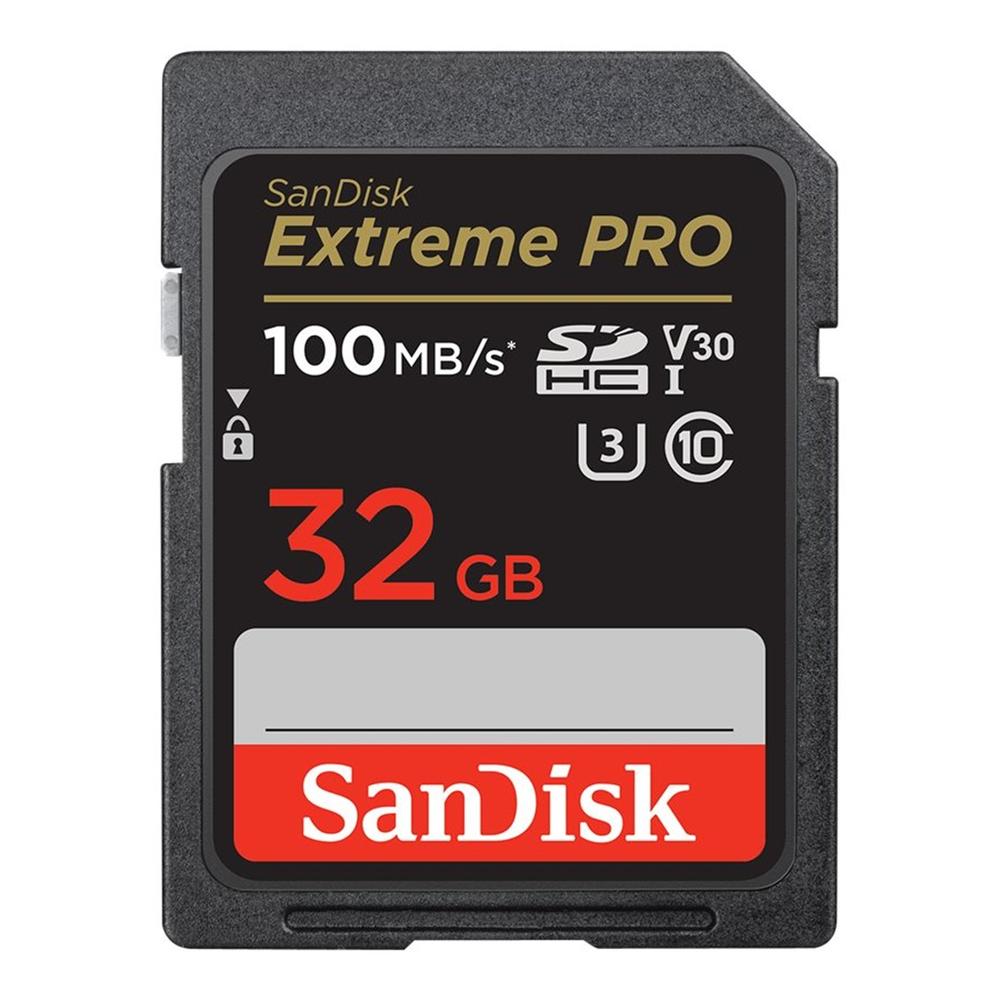 TARJETA MEMORIA SECURE DIGITAL SDHC 32GB SANDISK EXTREME PRO CLASE 10 UHS-I U3