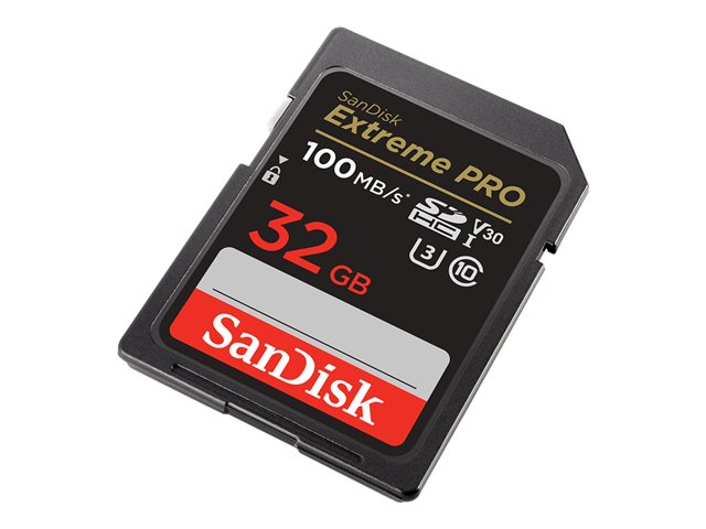 TARJETA MEMORIA SECURE DIGITAL SDHC 32GB SANDISK EXTREME PRO CLASE 10 UHS-I U3
