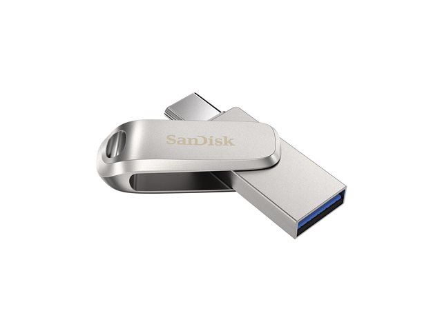 MEMORIA USB 3.1 USB TPO C SANDISK 256GB ULTRA DUAL DRIVE LUXE 150MB/S