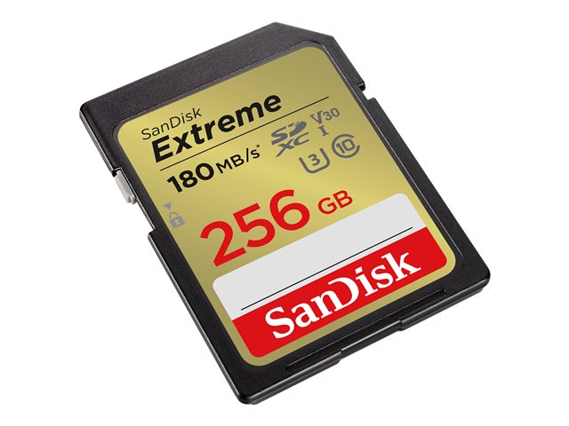 TARJETA MEMORIA SECURE DIGITAL SDXC 256GB SANDISK EXTREME CLASE 10 UHS-I U3