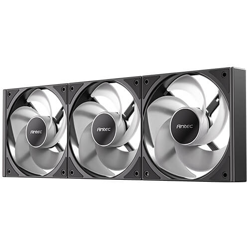 VENTILADOR CAJA ANTEC CONNECT 120 REVERSE ARGB 3X 120MM NEGRO