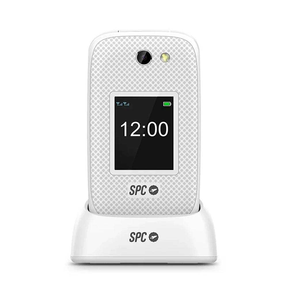 TELEFONO MOVIL SPC 2337N HARMONY 2 4G BLANCO TIPO TAPA/ DUAL SIM/ 2.8"/ MICRO SD/ BLUETOOTH + DOCK