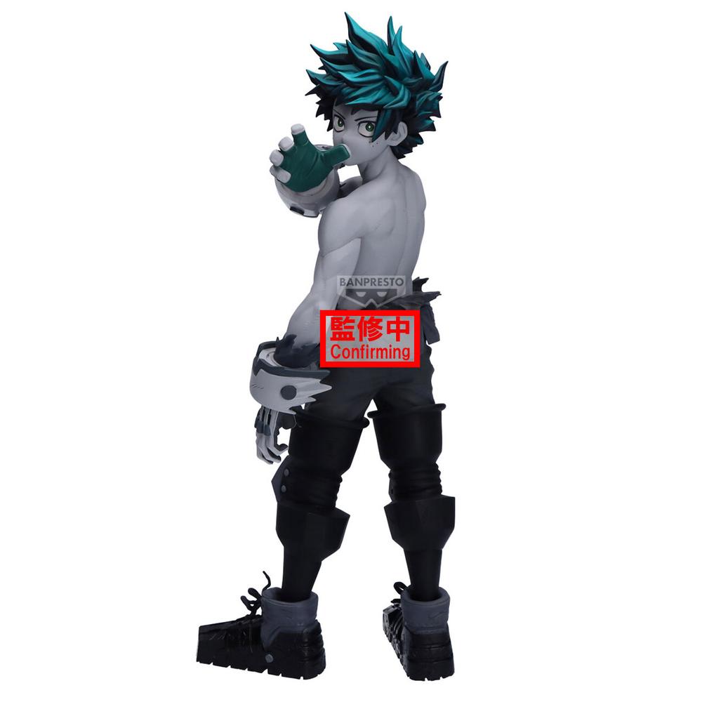 FIGURA BANPRESTO MY HERO ACADEMIA NOIR EDGE COLLECTION IZUKU MIDORIYA