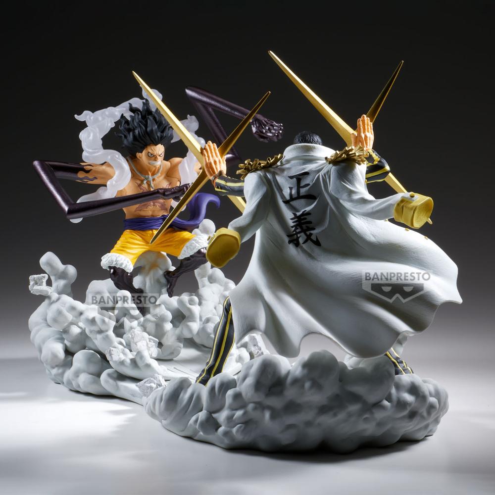 FIGURA BANPRESTO ONE PIECE SENKOZEKKEI BORSALINO