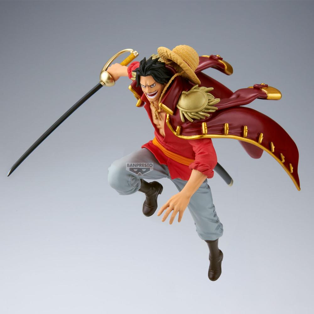 FIGURA BANPRESTO ONE PIECE BATTLE RECORD COLLECTION GOL D.ROGER 17CM