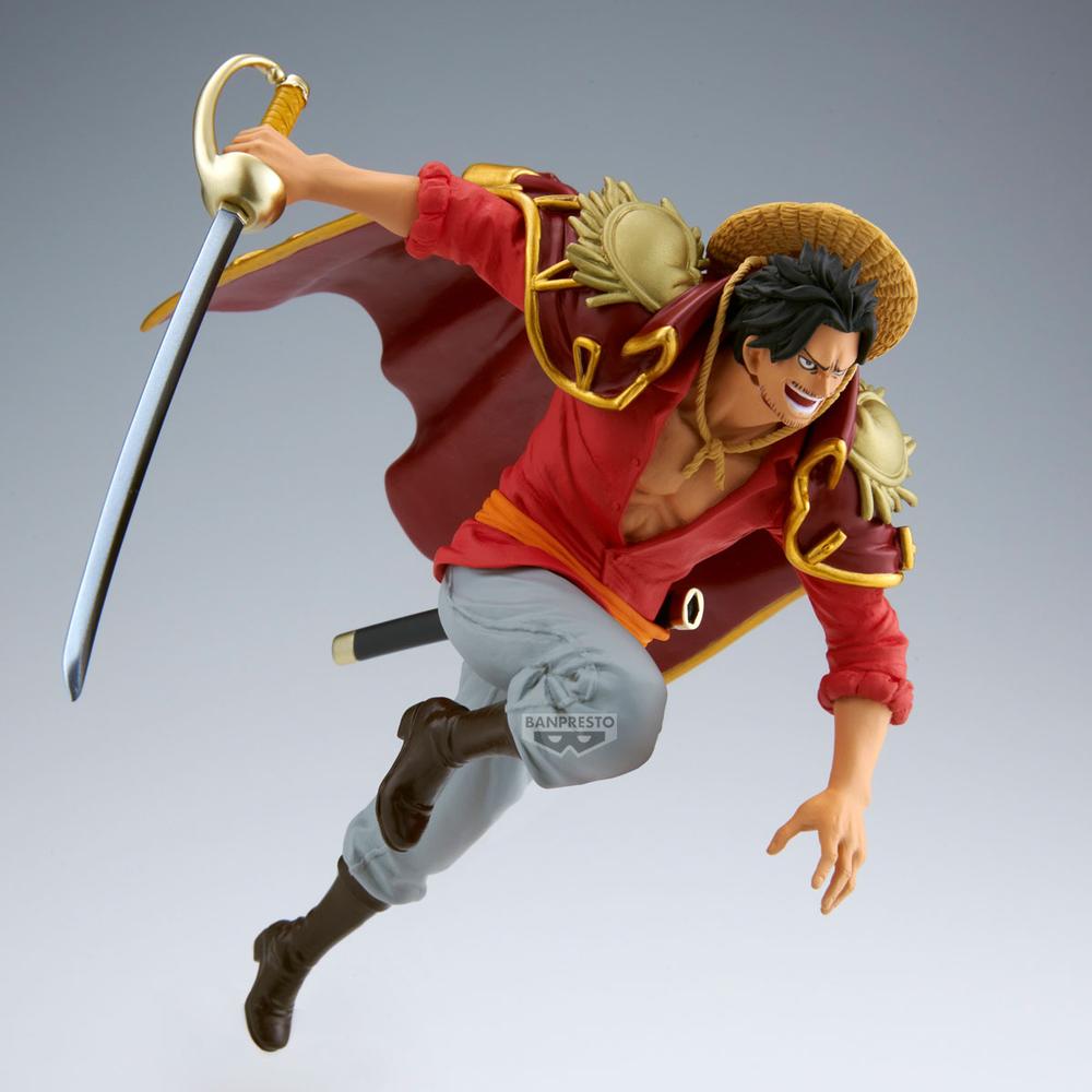 FIGURA BANPRESTO ONE PIECE BATTLE RECORD COLLECTION GOL D.ROGER 17CM