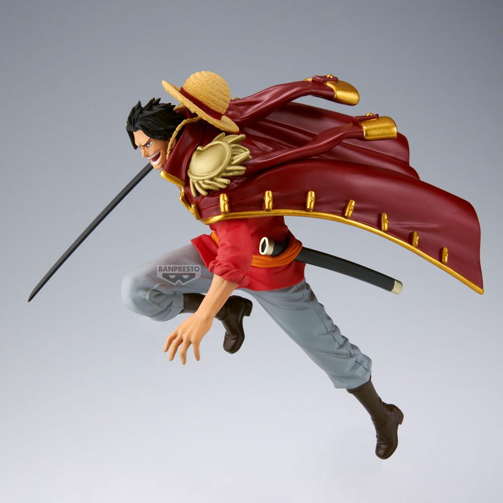 FIGURA BANPRESTO ONE PIECE BATTLE RECORD COLLECTION GOL D.ROGER 17CM