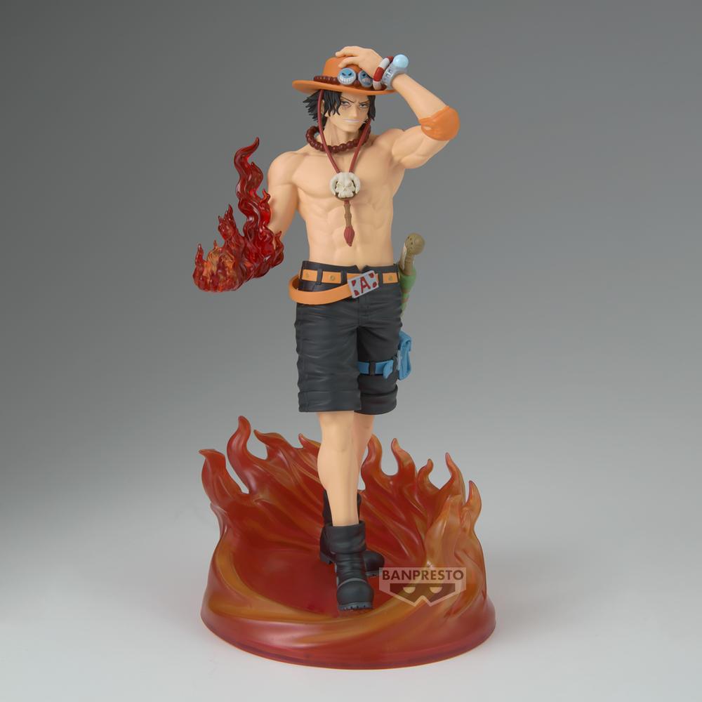FIGURA BANPRESTO ONE PIECE THE SHUKKO LOGIA PORTGAS D.ACE SPECIAL EDITION