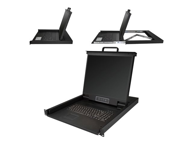 CONSOLA KVM STARTECH DE MONTAJE EN RACK DE SERVIDORES 19"