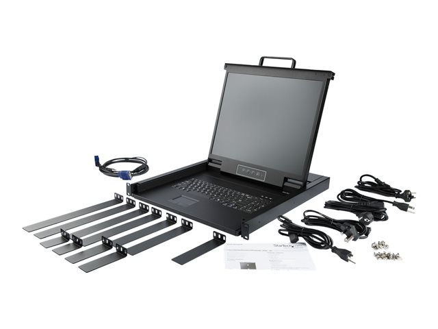 CONSOLA KVM STARTECH DE MONTAJE EN RACK DE SERVIDORES 19"
