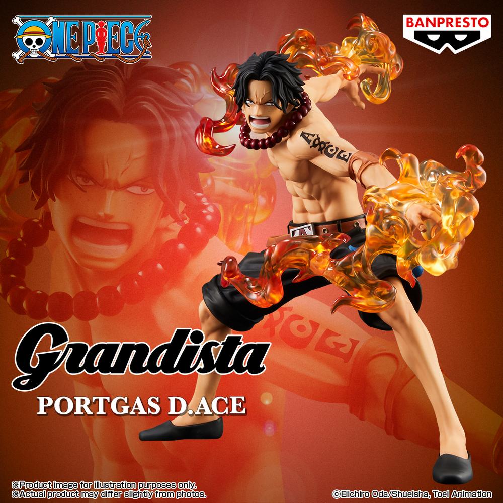 FIGURA BANPRESTO ONE PIECE GRANDISTA PORTGAS D.ACE SPECIAL EDITION 20CM