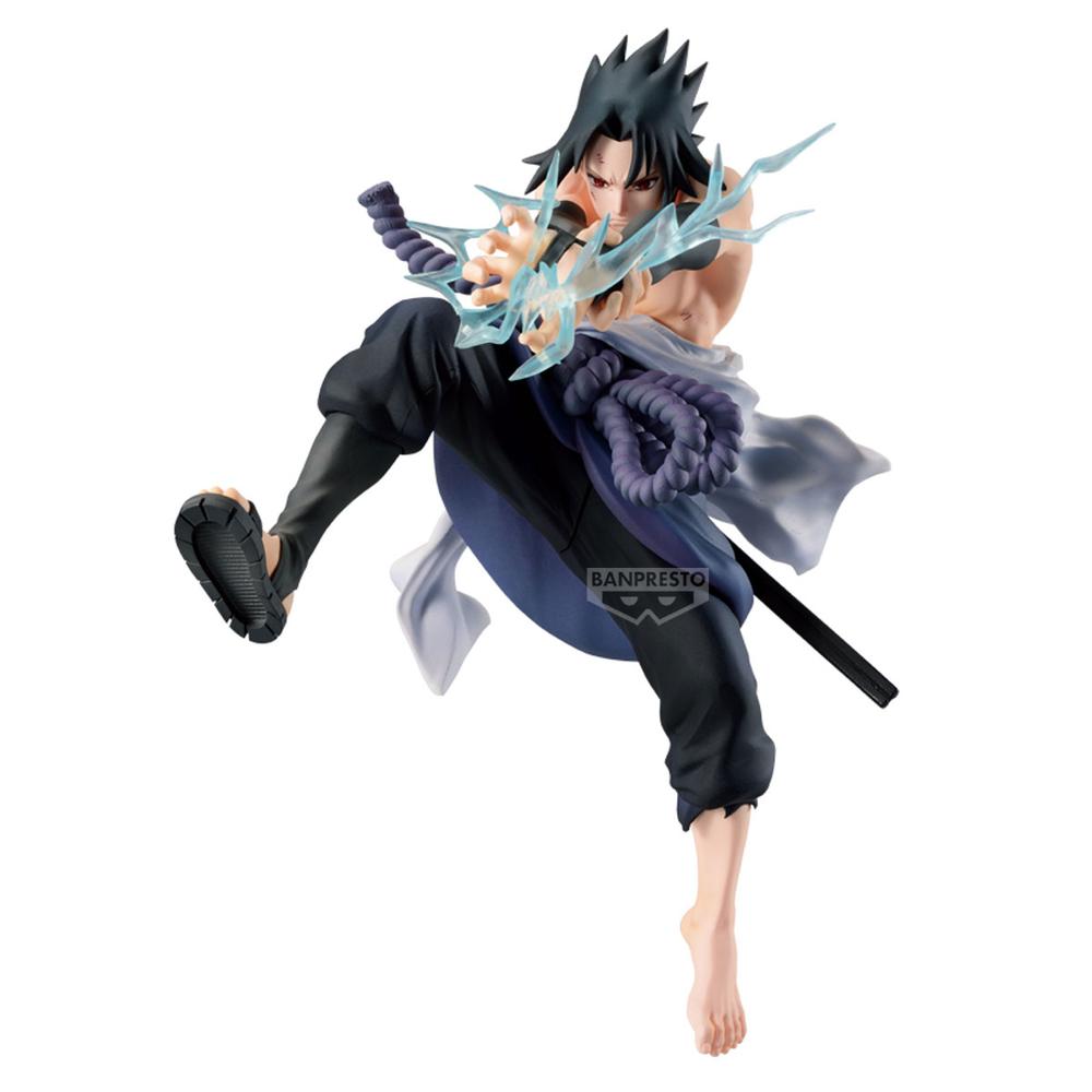 FIGURA BANPRESTO NARUTO 72 SERIES 40 VIBRATION STARS SASUKE UCHIHA 18CM