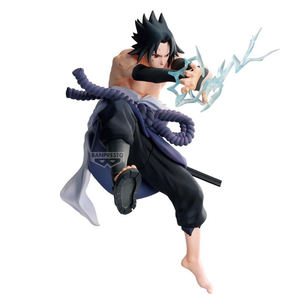 FIGURA BANPRESTO NARUTO 72 SERIES 40 VIBRATION STARS SASUKE UCHIHA 18CM