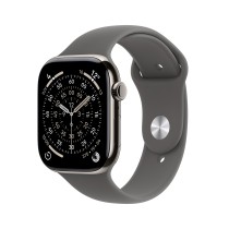 SMARTWATCH APPLE WATCH S11 GPS + CELLULAR 42MM NATURAL TITANIUM CASE STONE GREY SPORT BAND S/M