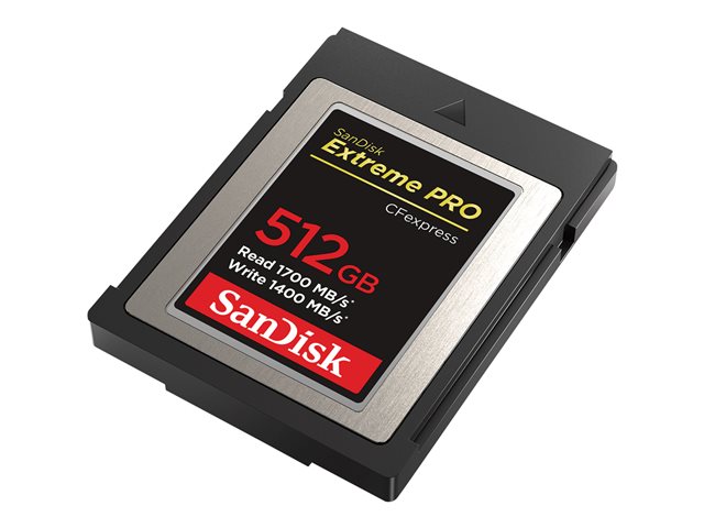 TARJETA MEMORIA FLASH SANDISK EXTREME PRO CFEXPRESS 512GB