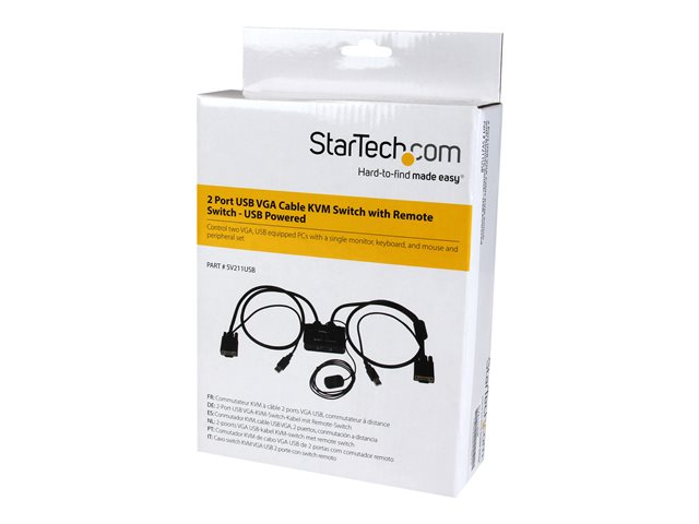 SWITCH KVM STARTECH SV211USB