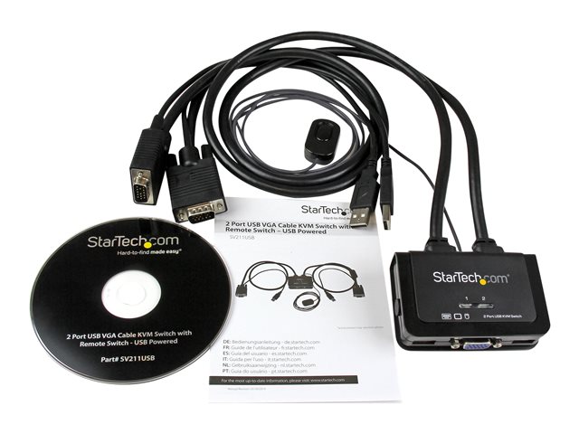 SWITCH KVM STARTECH SV211USB