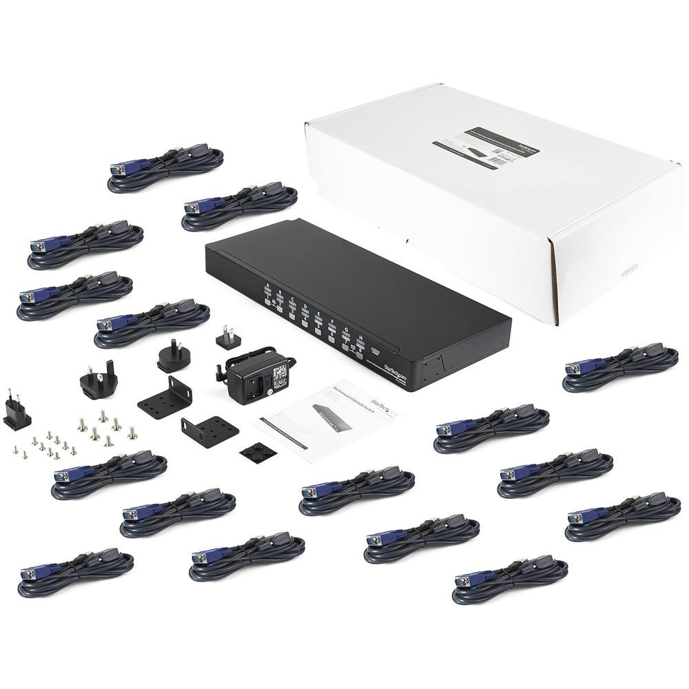 SWITCH KVM 1U STARTECH SV1631DUSBUK 26 PUERTOS