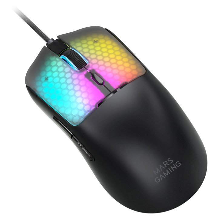 RATON MARS GAMING MM-VIPER RGB NEGRO