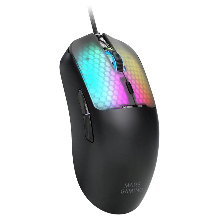 RATON MARS GAMING MM-VIPER RGB NEGRO