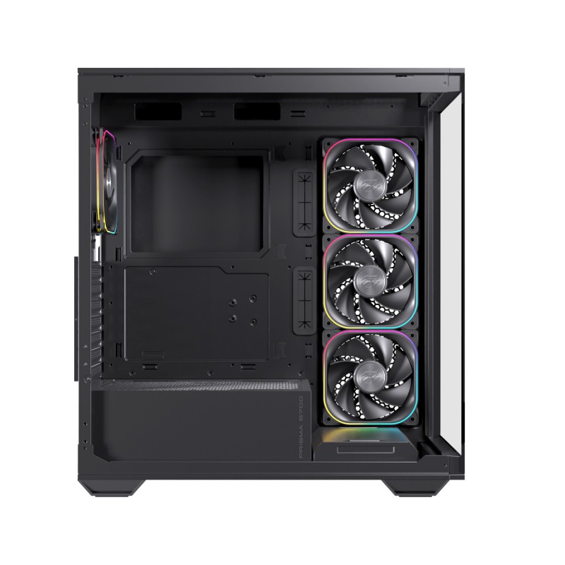 CAJA ORDENADOR GAMING EINAREX S700 RGB ATX CRISTAL TEMPLADO NEGRA