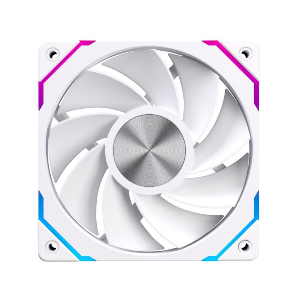 VENTILADOR CAJA EINAREX EX12CI ARGB 120MM BLANCO INVERTIDO