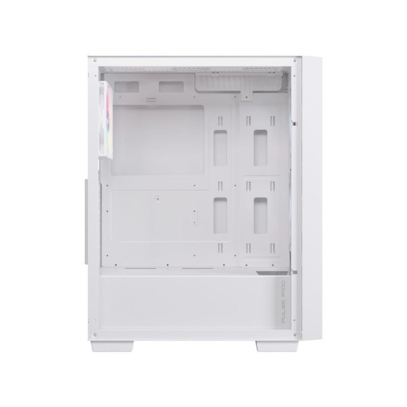 CAJA ORDENADOR GAMING EINAREX P100 ATX RGB CRISTAL TEMPLADO BLANCA
