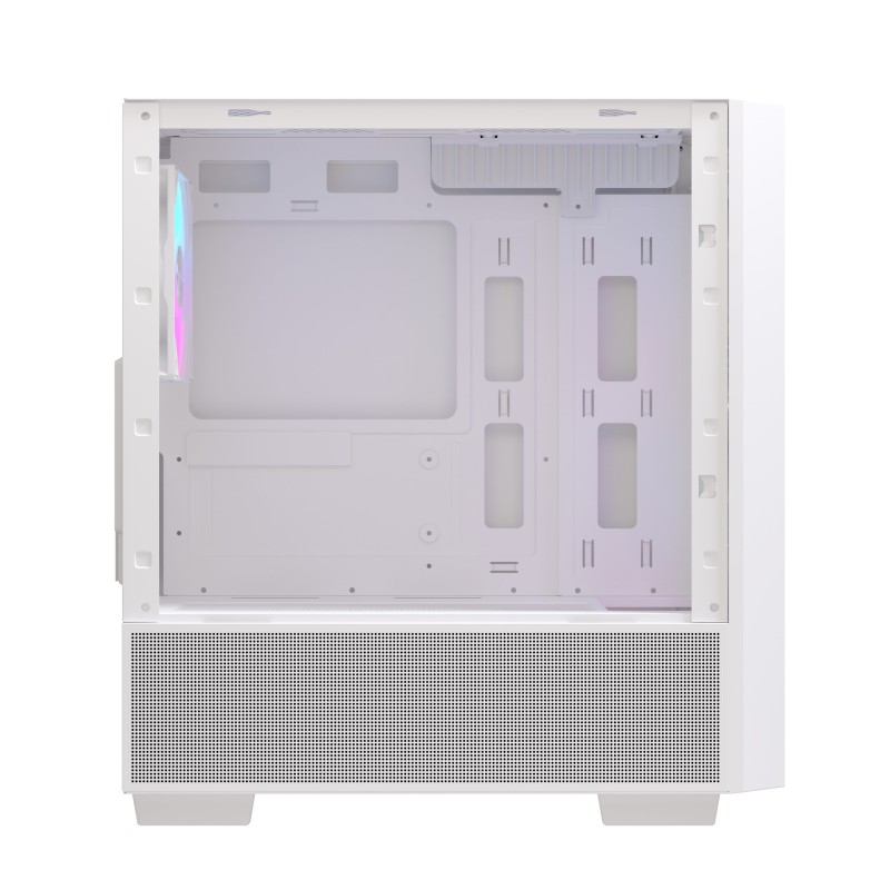 CAJA ORDENADOR GAMING EINAREX PM150 MATX RGB CRISTAL TEMPLADO BLANCA
