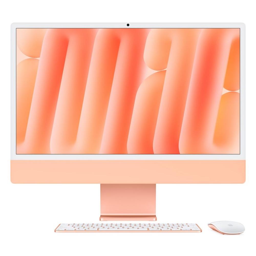 ORDENADOR ALL IN ONE APPLE IMAC M4 10C/ 16GB/ SSD 256GB/ 24"/ NARANJA