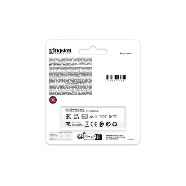 MEMORIA USB 3.2 KINGSTON 256 GB DATATRAVELER EXODIA