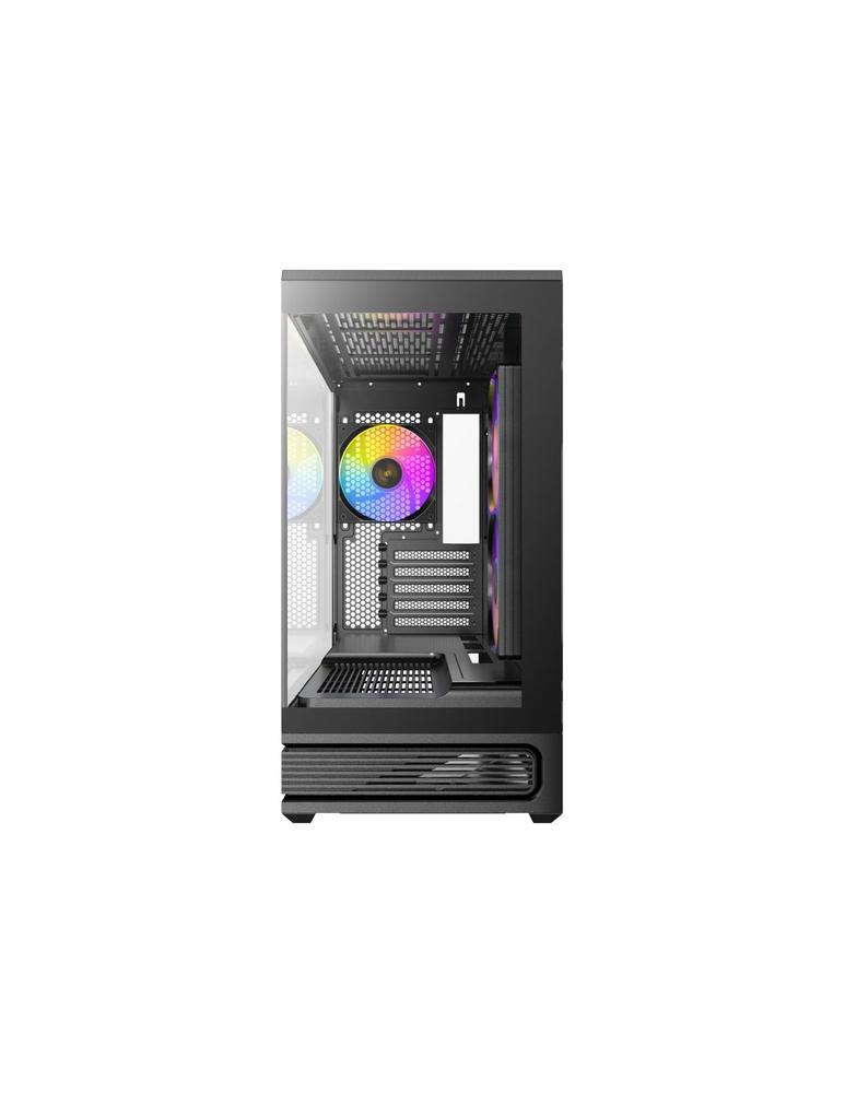 CAJA ORDENADOR GAMING ANTEC C2M MATX ARGB CRISTAL TEMPLADO NEGRA