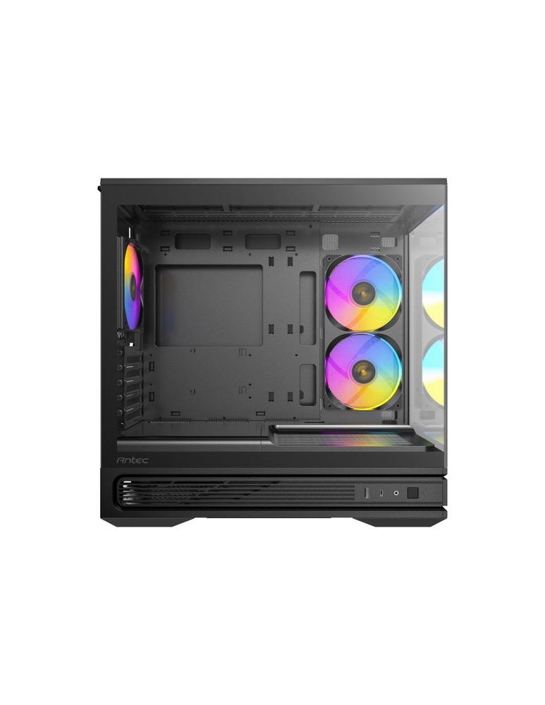 CAJA ORDENADOR GAMING ANTEC C2M MATX ARGB CRISTAL TEMPLADO NEGRA