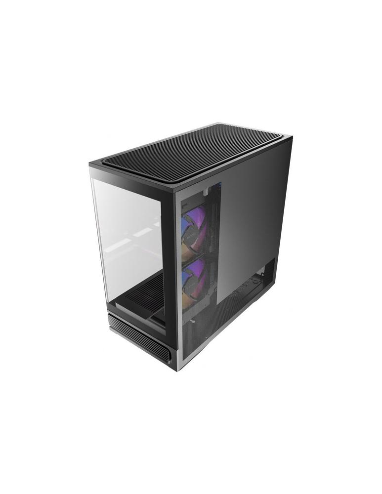 CAJA ORDENADOR GAMING ANTEC C2M MATX ARGB CRISTAL TEMPLADO NEGRA