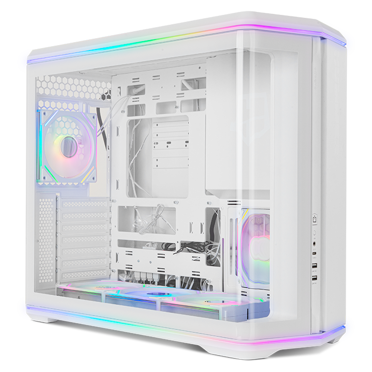 CAJA ORDENADOR GAMING NOX HUMMER ANVIL ATX ARGB CRISTAL TEMPLADO BLANCA