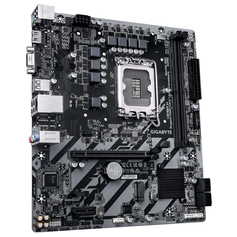 PLACA BASE GIGABYTE H810M H LGA1851 MATX/ 2X DDR5/ 4X SATA3
