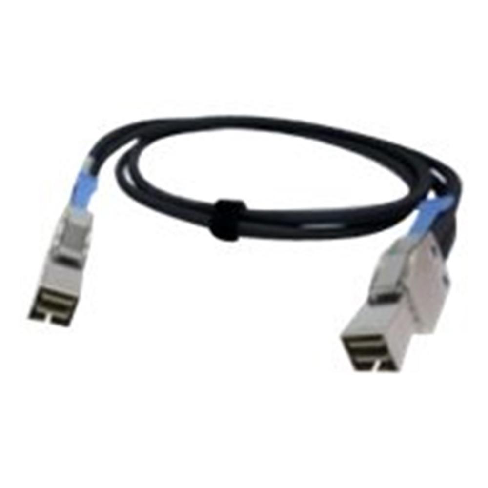 CABLE MINI SAS QNAP 1M/ MACHO-MACHO/ NEGRO