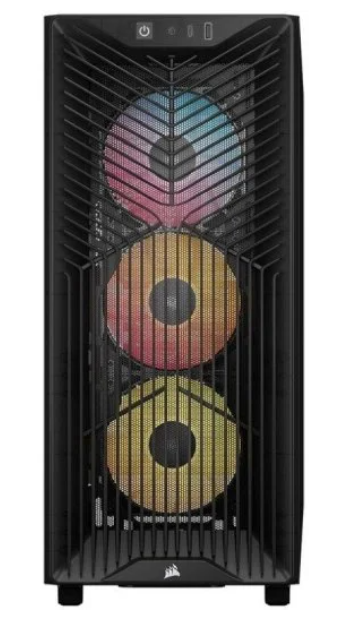 CAJA ORDENADOR GAMING CORSAIR 3200D RS ARGB ATX CRISTAL TEMPLADO SMOKE