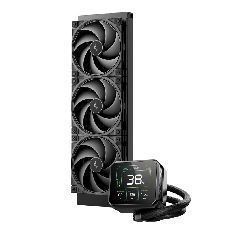 KIT REFRIGERACION LIQUIDA DEEPCOOL SPARTACUS 360 3X 120MM NEGRO