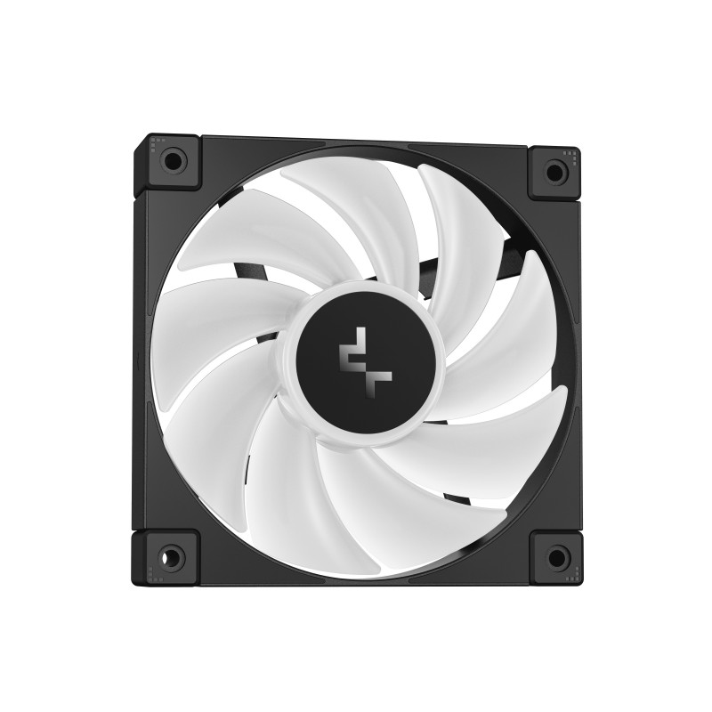 KIT REFRIGERACION LIQUIDA DEEPCOOL LQ240 LED DIGITAL ARGB 2X 120MM NEGRO