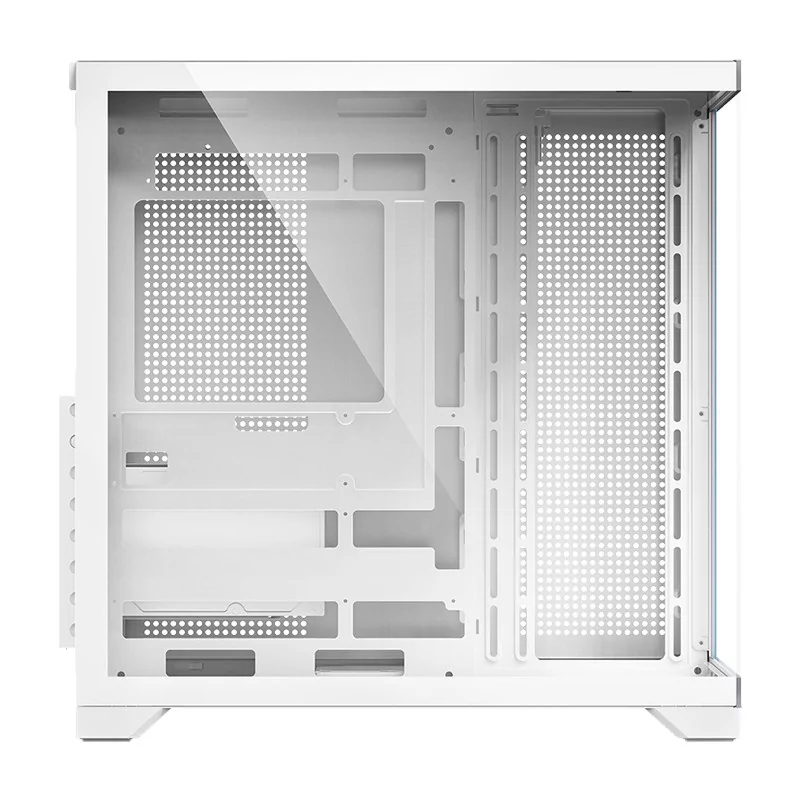 CAJA ORDENADOR GAMING HIDITEC H3 PRO ATX ARGB CRISTAL TEMPLADO BLANCO