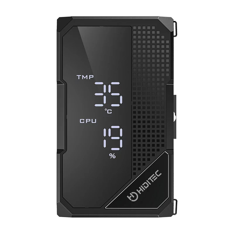VENTILADOR DISIPADOR CPU HIDITEC DC20 PRO PWM 120MM NEGRO