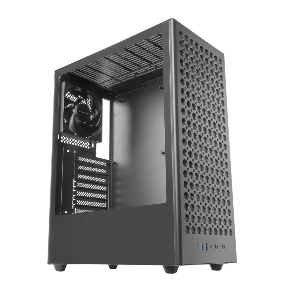 CAJA ORDENADOR MARS GAMING MC-T800 ATX CRISTAL TEMPLADO NEGRO